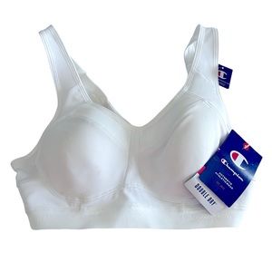 NWT Champion Women’s Sports Bra 36B Double Dry Padded Wicking And Quick Dry